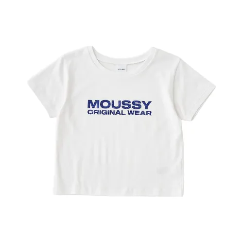 MOUSSY 여성 티셔츠