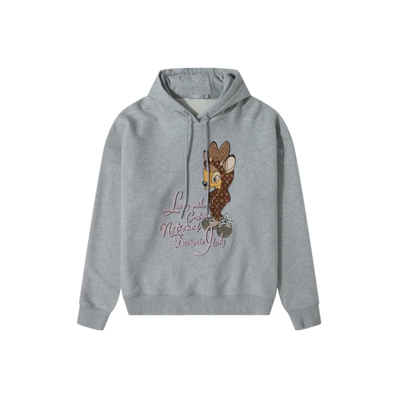 C'N'C Fall And Winter Long Sleeved Sweatshirt Women's-5
