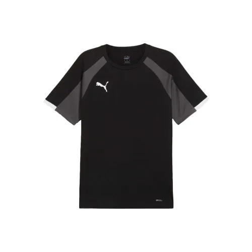 PUMA INDIVIDUALLIGADRYCELL Soccer Jersey Men's Black Shadow Gray