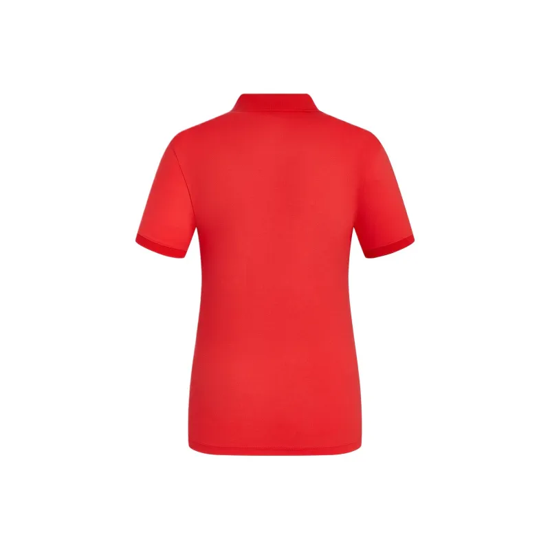 Arena Polo Shirts Women's Red-1