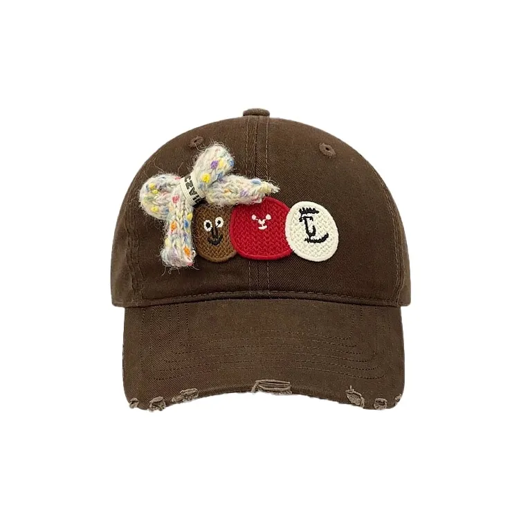 FILES Cotton Baseball Caps Unisex-2