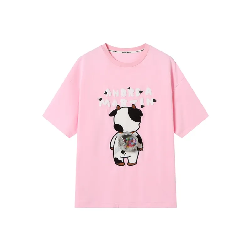 ANDREA MARTIN T Shirts Women's Pink-0