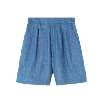 Loro Piana SS25 Casual Shorts Men's Blue
