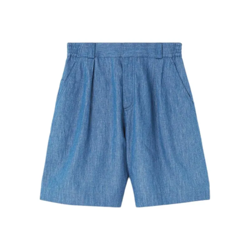 Loro Piana SS25 Casual Shorts Men's Blue-0