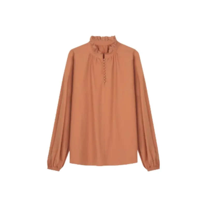 SOLIGHTER Shirt Women's Cameo Orange-0