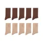 10 Pack (Coffee 5+Khaki 5)