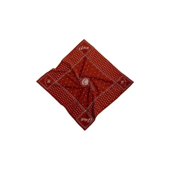 ZARA Cotton Headwraps Men's Red