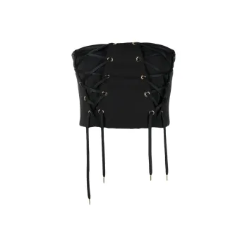 PINKO SS23 Strapless Top Women's Black
