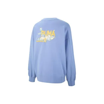 PUMA CLASSICS Joy Sweatshirts Women's Lavender