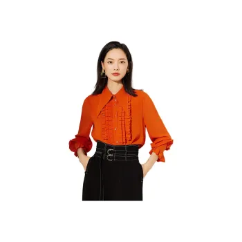BBLLUUEE Shirt Women's Rimu Orange