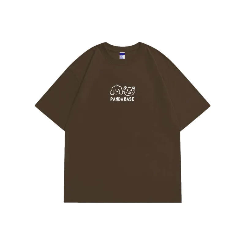 PANDA BASE T Shirts Unisex-3
