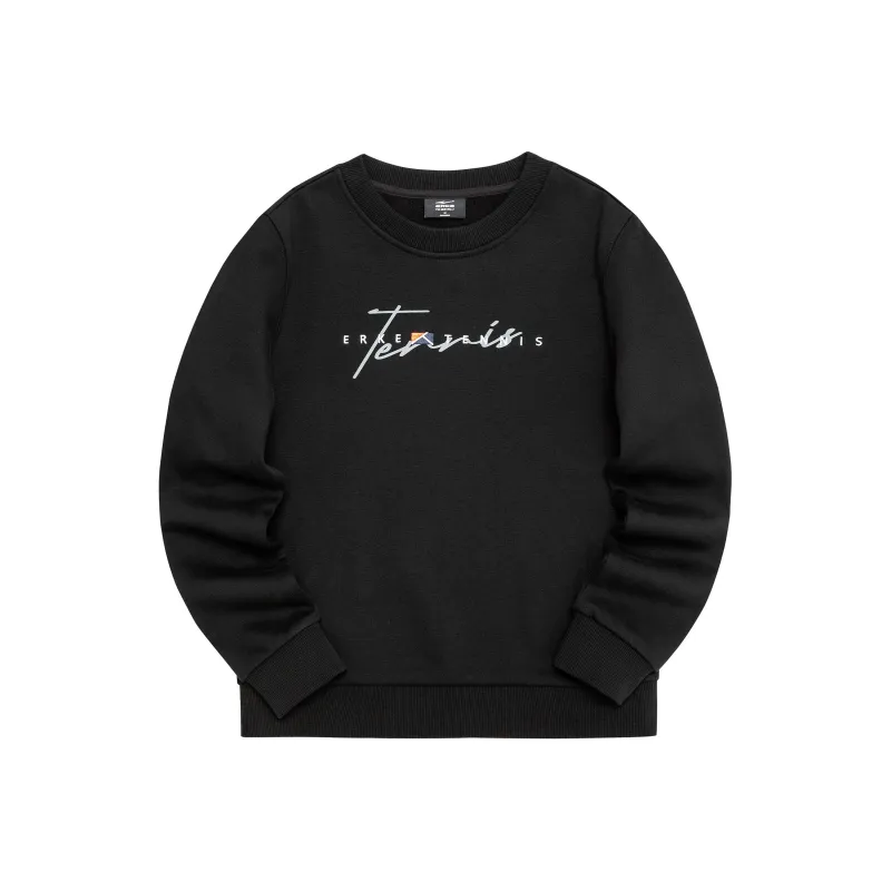 Erke Sweatshirts Women's Jet Black-0