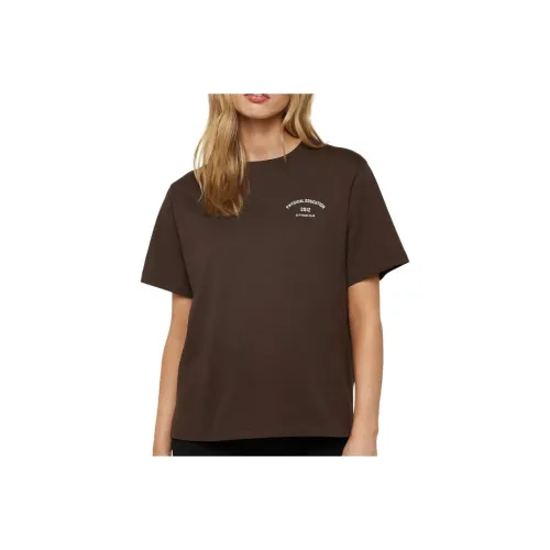 GYMSHARK T-Shirt Women's Filing Brown