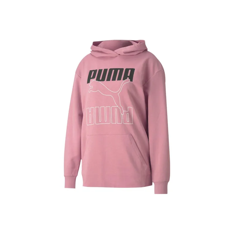 PUMA Sweatshirt Women's Pink Purple-0