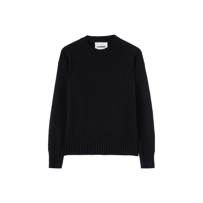 JIL SANDER Crewneck Ribbed Jumper-0