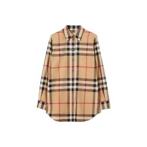 Burberry Checked Buttoned Shirt