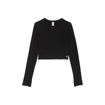 Victoria's Secret T-Shirt Women's Pure Black