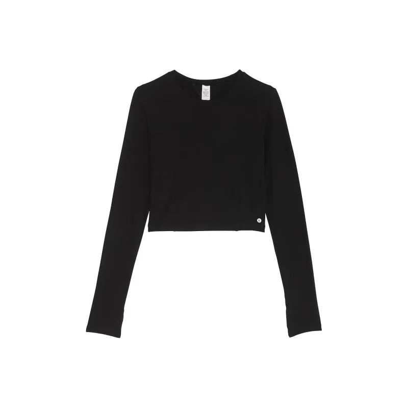 Victoria's Secret T-Shirt Women's Pure Black-0