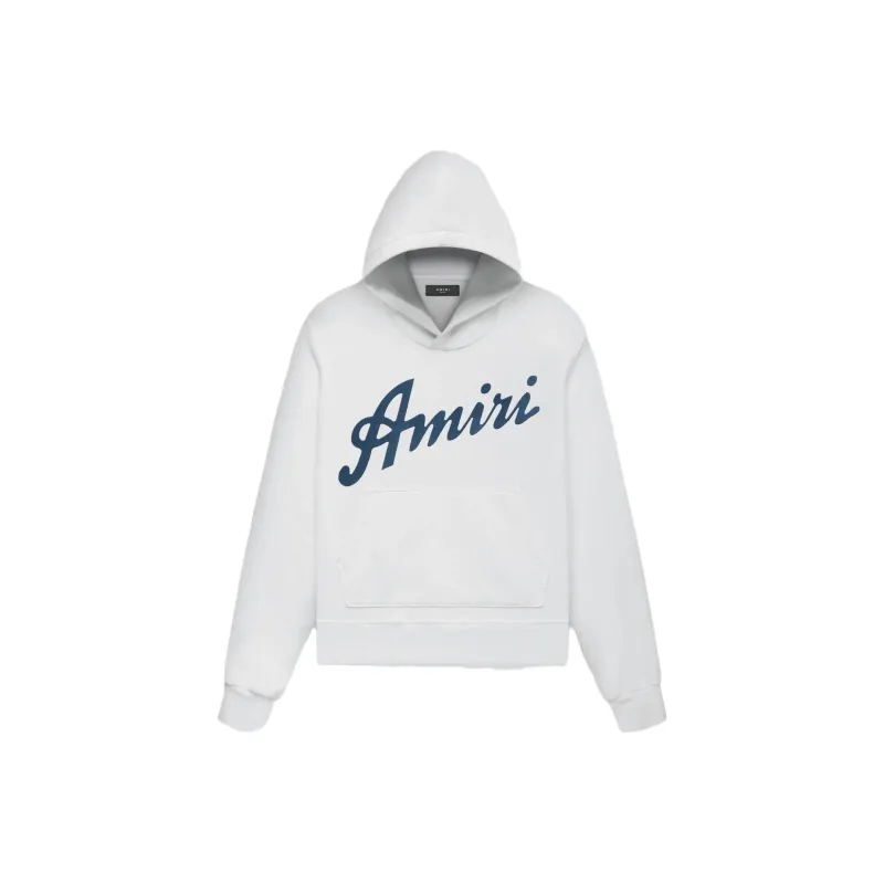 AMIRI Logo Printed Long Sleeved Hoodie-0