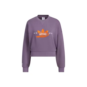 Adidas Originals MC Crew Sweatshirts Women's Dark Gray Violet