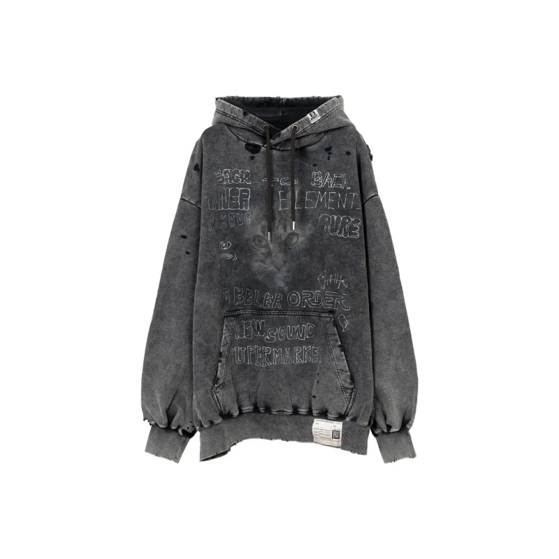 Maison Mihara Yasuhiro Bleached Hoodie-0