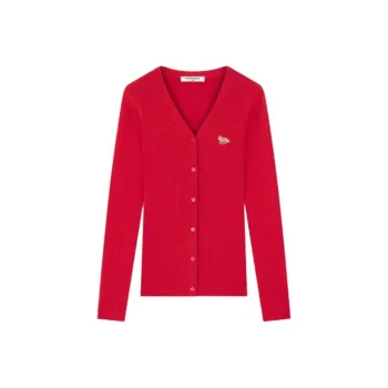 Maison Kitsune Baby Fox Patch Cardigan