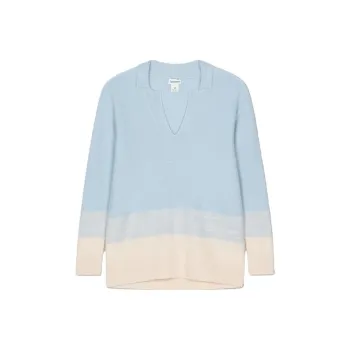 CLUB MONACO Cashmere Sweater Women's Light Blue Multicolor