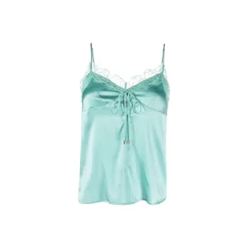 PINKO Lace Trim Satin Camisole