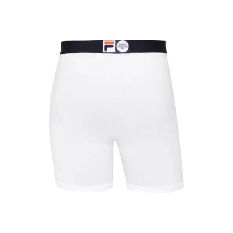 FILA Underpants Men's 3 Pack Blue+White+Orange-6