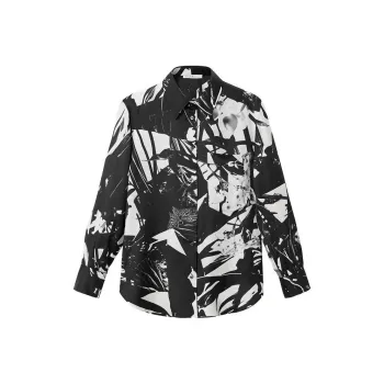 OVV Shirts Women's Black Pattern 24