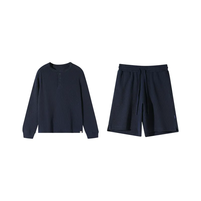 Caver&Hunter Casual Sportswear Men's Navy Blue-0