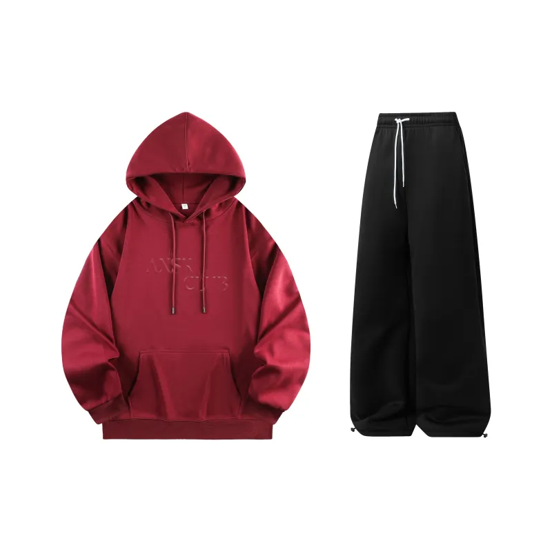 A.X.S.K Sweatshirt Sets Unisex-19