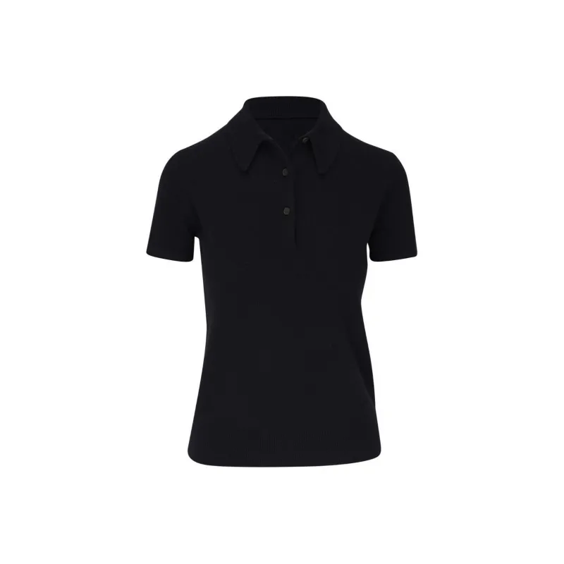 NILI LOTAN Milos Cashmere Polo Shirt-0