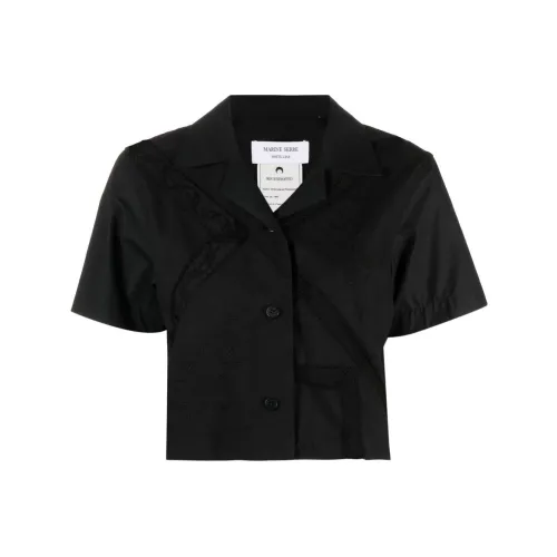 Marine Serre Shirts Women's Black