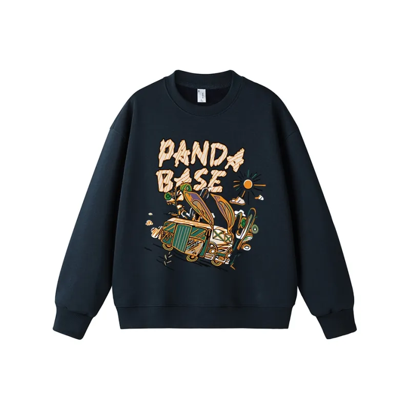 PANDA BASE Sweatshirts Unisex-2