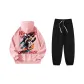 Pink Top and Black Pants