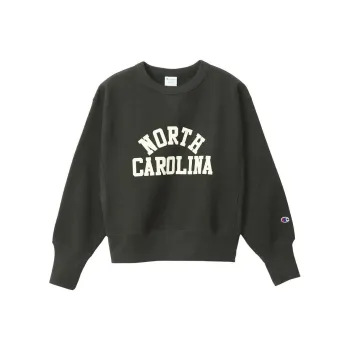 Champion Reverse Weave FW24 Sweatshirt Women's Beige Black