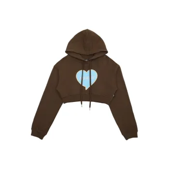 Nerdy Sweatshirts Women's Brown