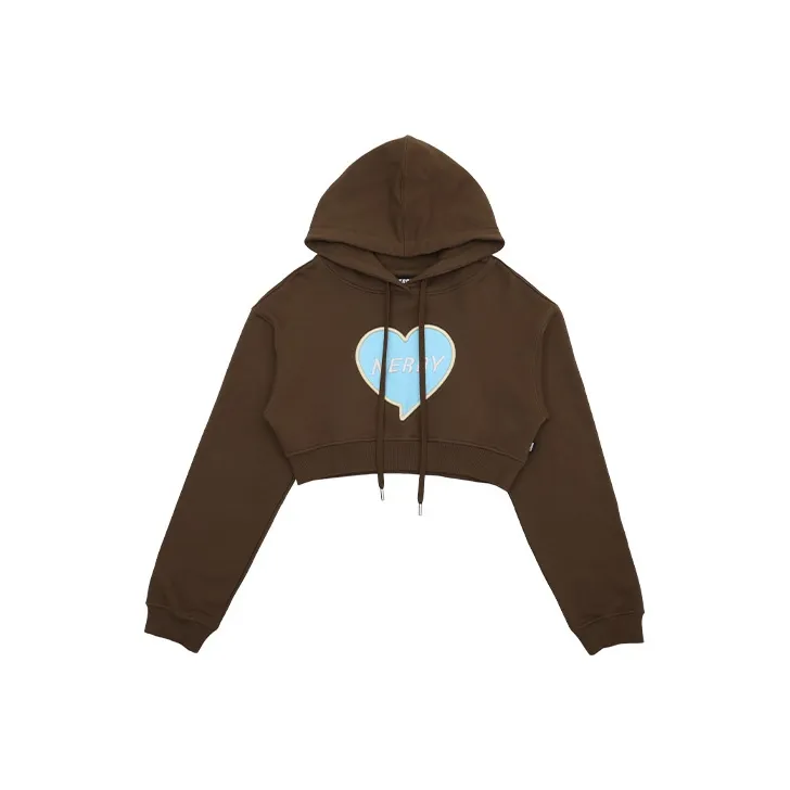 Nerdy Sweatshirts Women's Brown-0