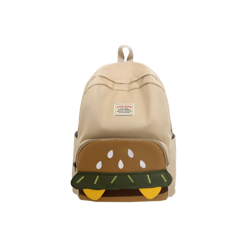 OUZIHUANG Nylon Backpack Large Size Women's Multicolor-6