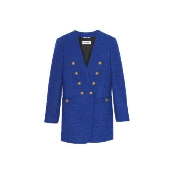 SAINT LAURENT Jackets Women's Blue