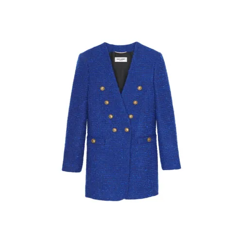 Saint Laurent paris Jackets Women's Blue