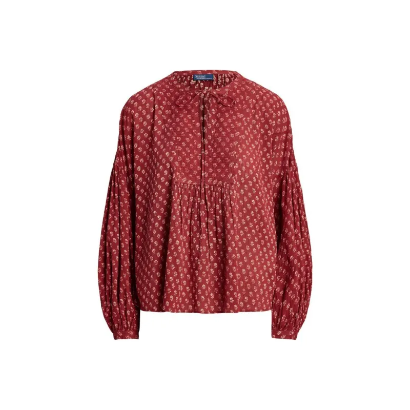 Polo Ralph Lauren Floral print Cotton Blouse-0