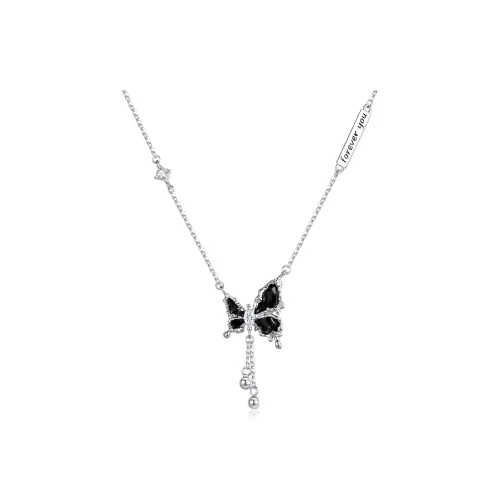 Treasure Flaws S999 Fine Silver Necklaces Women's