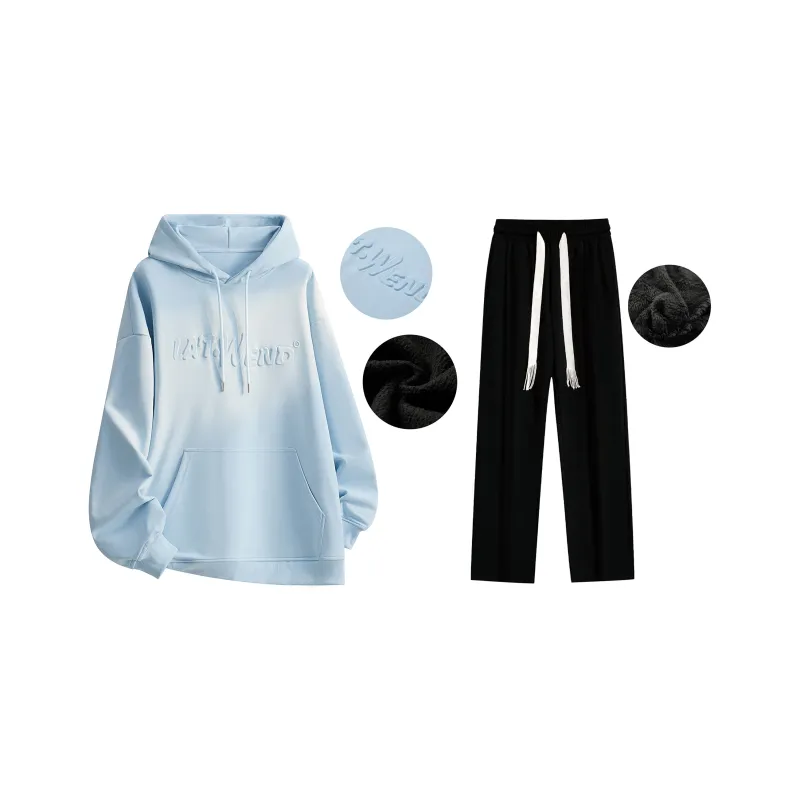 LA'T.WEEKEND Sweatshirt Sets For Fall And Winter Unisex-10