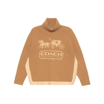 COACH SS22 Sweater Women's Brown