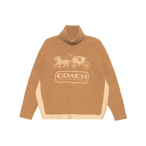 COACH SS22 Sweater Women's Brown