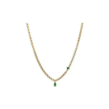 PUENTE Titanium Steel Necklaces Men's Gold