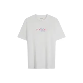 CALVIN KLEIN T Shirt Women's YAA Moon White
