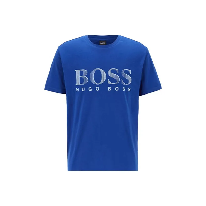 HUGO BOSS T-Shirts Men Blue-3